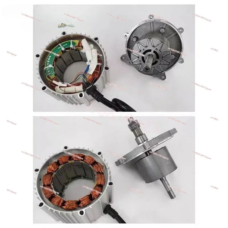 Magnetic Synchronous Vector Sine Wave DC Brushless Motor for 1000W Electric Three or Four Wheeled Vehicle