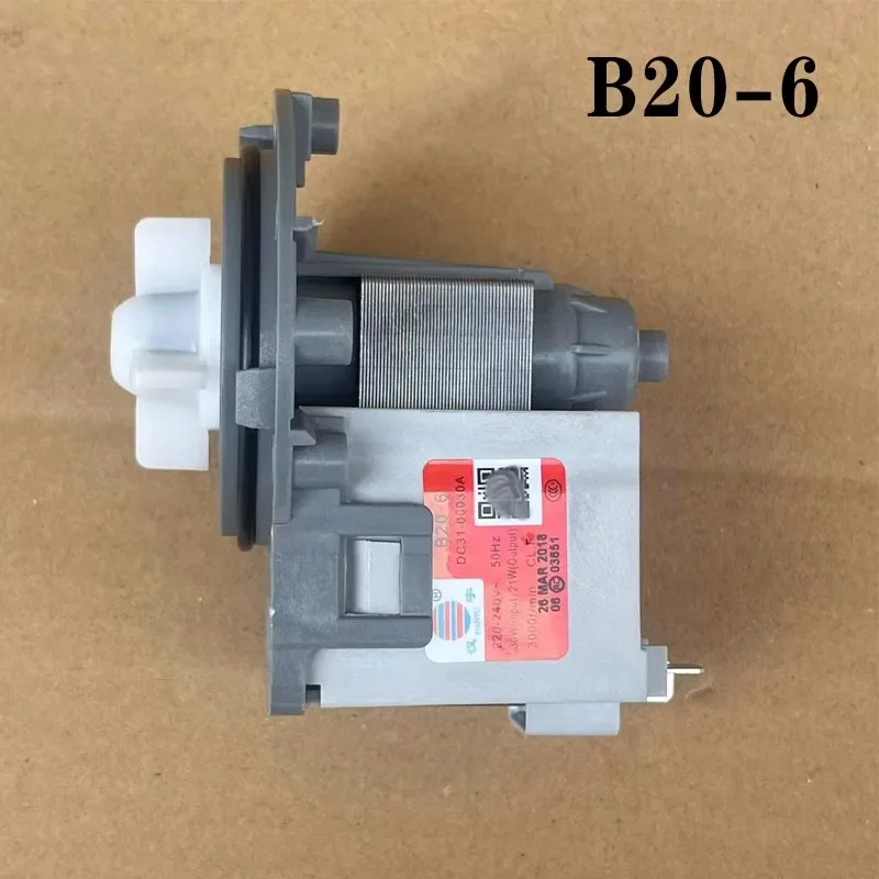 new for Washing machine drainage pump B20-6 drum DC31-00030A motor B15-3A B35-5A