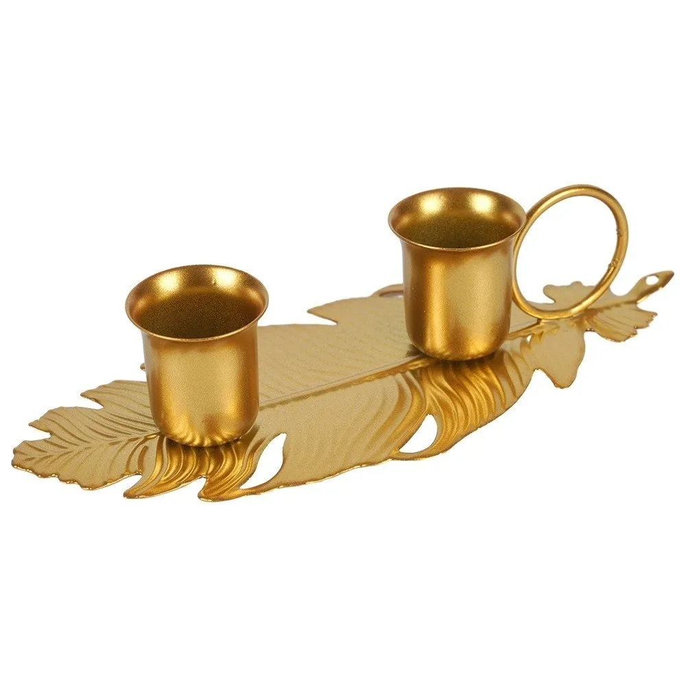 Metal Candlestick Holder Desktop Adornment Home Wedding Decor Tabletop Candle Holders Simple Candle Cup Indoor Ornaments