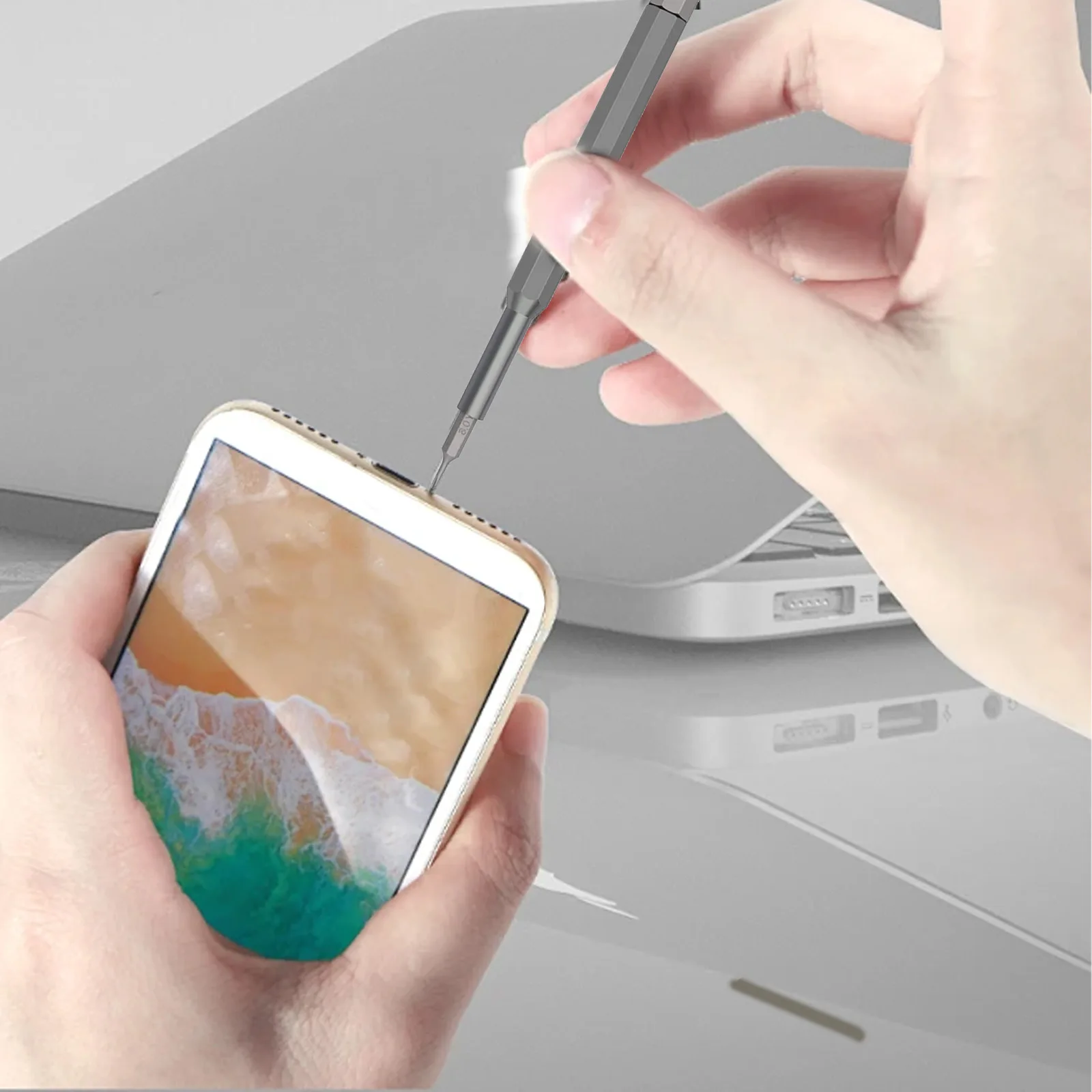 25 In 1 Precision Magnetic Screwdriver Torx Bit Mobile Phone PC Repair Hand Tool Professional Repair Tool Kit For IPhone Watch