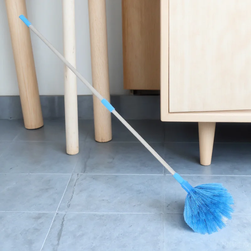 

1 Set Spiderweb Duster with Pole Telescopic Dust Brush for Ceiling Wall Cobweb Remover Extension Duster Cleaning Tool