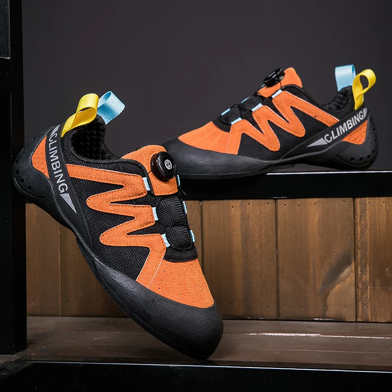 2023 Professional rock climbing sports shoes New indoor climbing shoes Teenage beginners Rock-Climbing bouldering training shoes