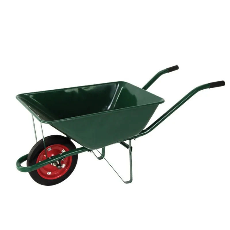 

WB3800 WB6400 WB7400 Single Wheel Construction Heavy Trolley with Plastic Steel Pallet