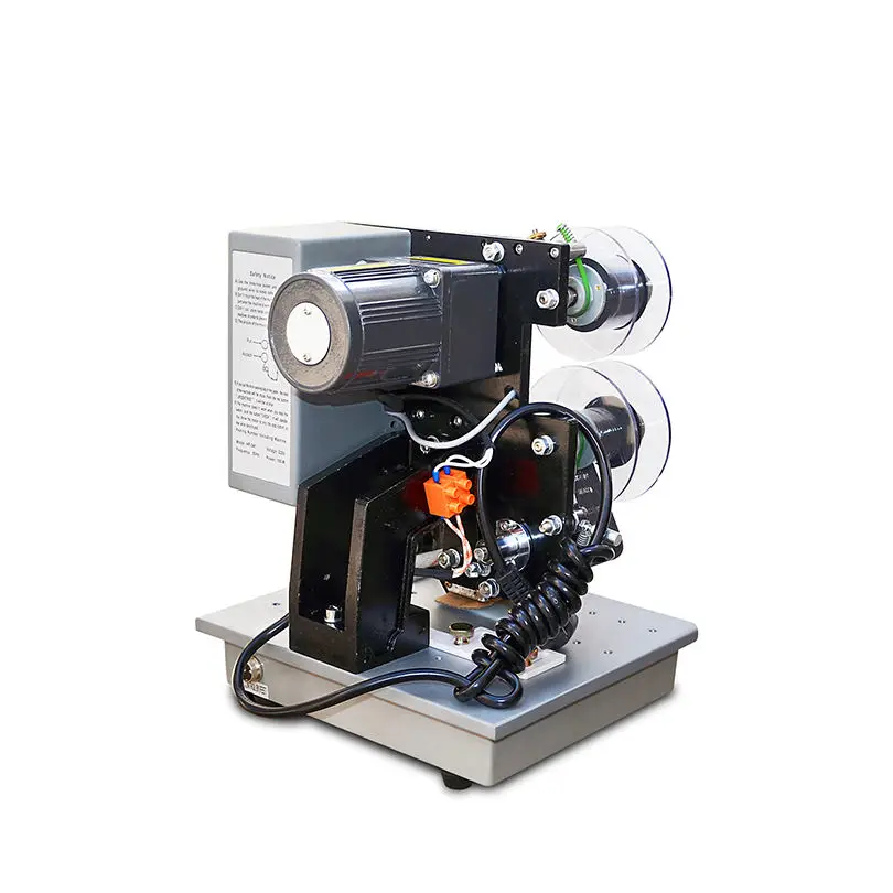 Automatic Hot Color Standard Manual Ribbon Code Printing Hot Stamping Coding Machine Batch Expiry Date Ribbon Coding Machine