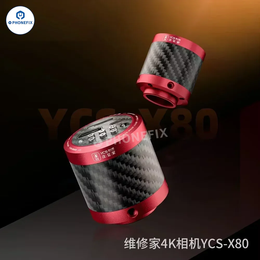 مراجعة شاملة للكاميرا الصناعية YCS X80 4K: حل مثالي لتصوير الصور الرقمية بدقة عالية