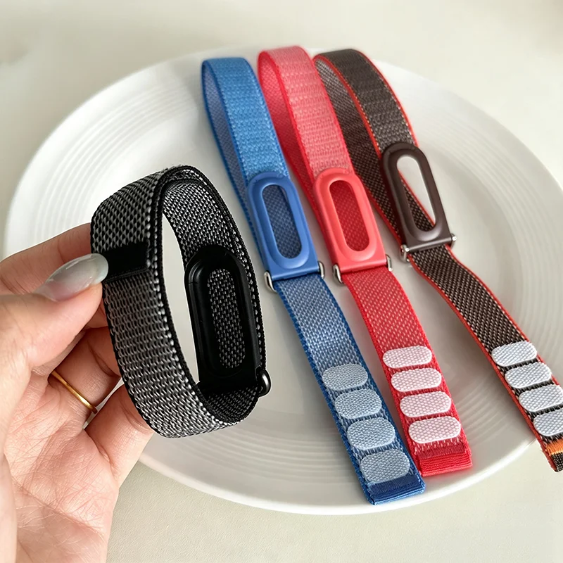Sport Loop Velcro - حزام نايلون لساعة فيتبيت إير، حزام