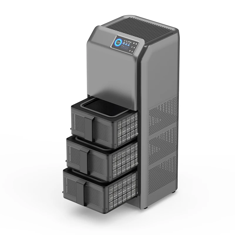 

Commercial HEPA 13 Air Purifiers | Laser Sensor TVOC Formaldehyde Removal | Composite Filter for Hotel
