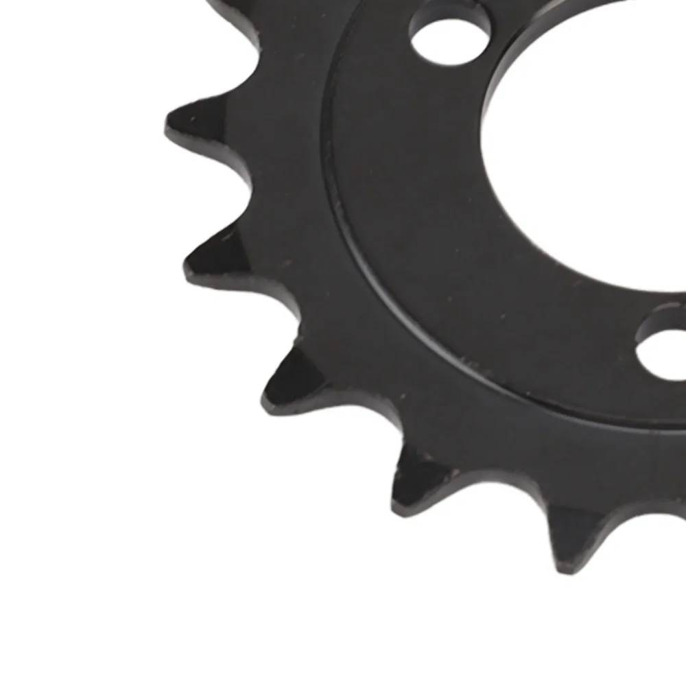 Piñón de Bicicleta Duradero de 18 Dientes, 29 mm, 3 Orificios, Engranajes de Transmisión, Piñón de Cadena para Go Karts