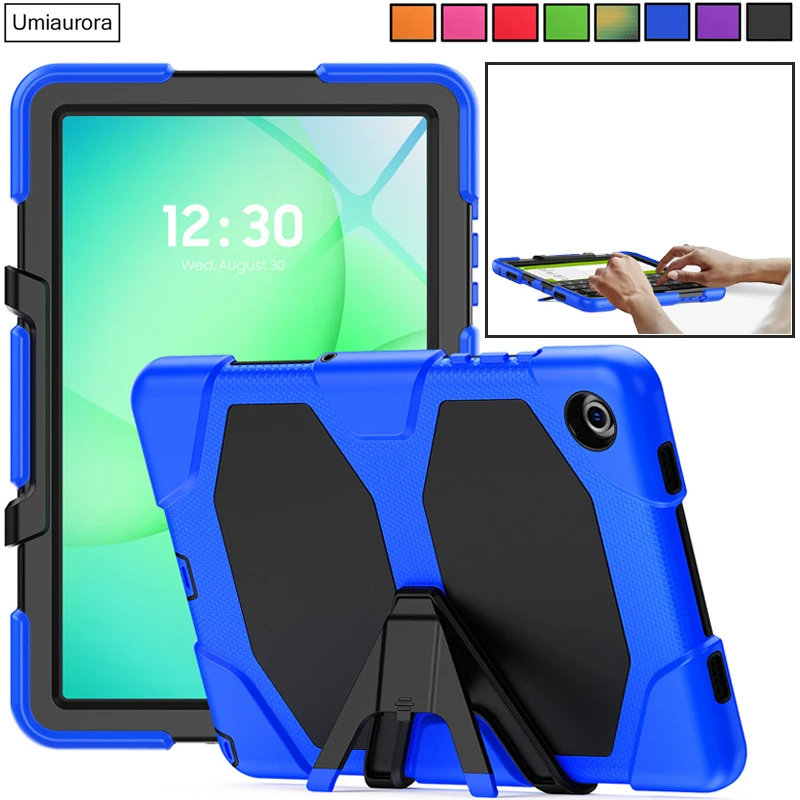 Pour Samsung Tab S6 Lite 10.4 "A7 A8 A9 + A11 + Plus 11 pouces SM-X230 X210 X130 antichoc étui pour tablette support protecteur d'écran Funda