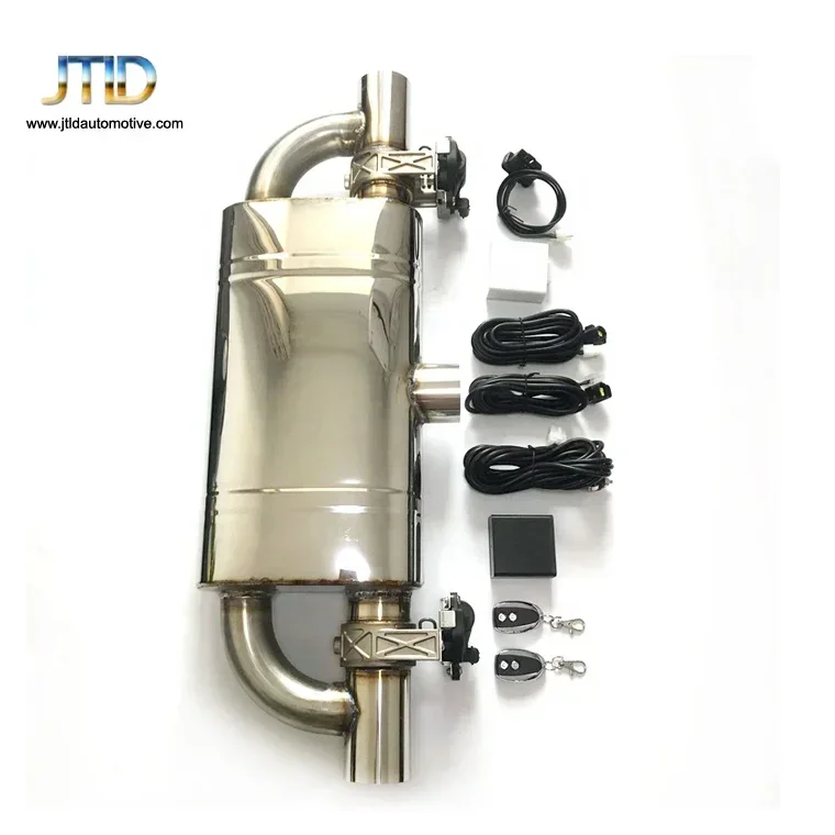 Electronic Exhaust Muffler Double Electric with Remote Control Valvetronic Muffler with the Exhaust Cutout Valve
