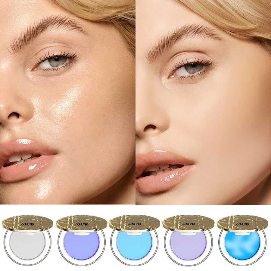 

Matte Pressed Powder Waterproof Long Lasting Oil Control Full Coverage Face Powder Makeup with Puff Foundation Cosmetics Gifts