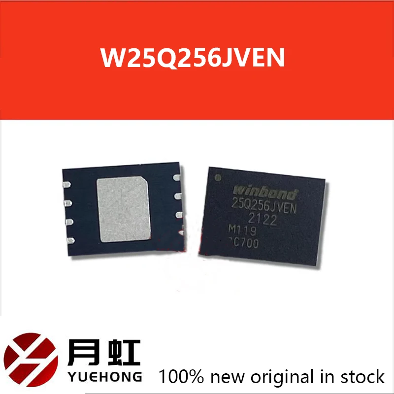 

1/5/10PCS 100% New Original 25Q256JVEN W25Q256JVEN W25Q256JVEIN 6*8mm QFN-8 In Stock