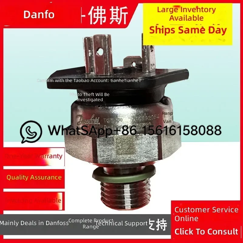 Danfoss Pressure Transmitter Sensor DST P500 P550 Compact High Temperature High Performance Industrial Process Control Gauge