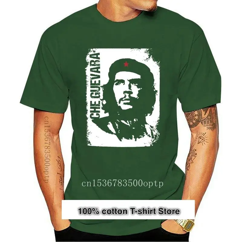 Camiseta oficial del Che Guevara Vintage, camisa del revolucionario icono de la mercancía