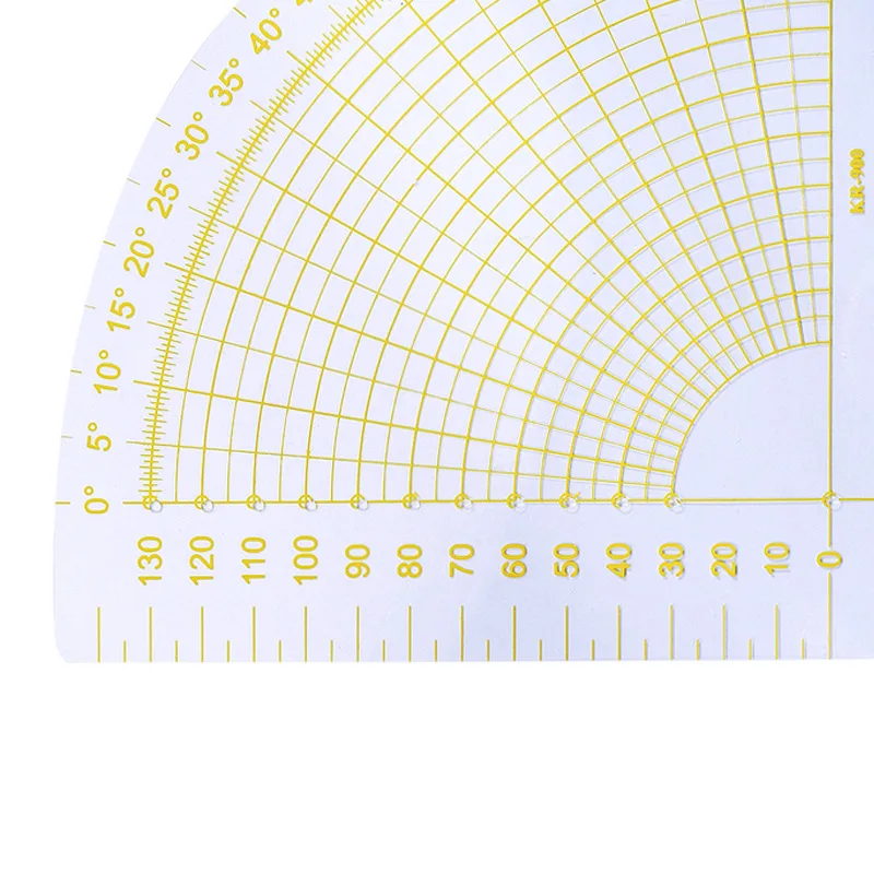 Plastic Sector Patchwork Ruler Cutting Ruler Measuring, Drawing Tools DIY Sewing And Quilting