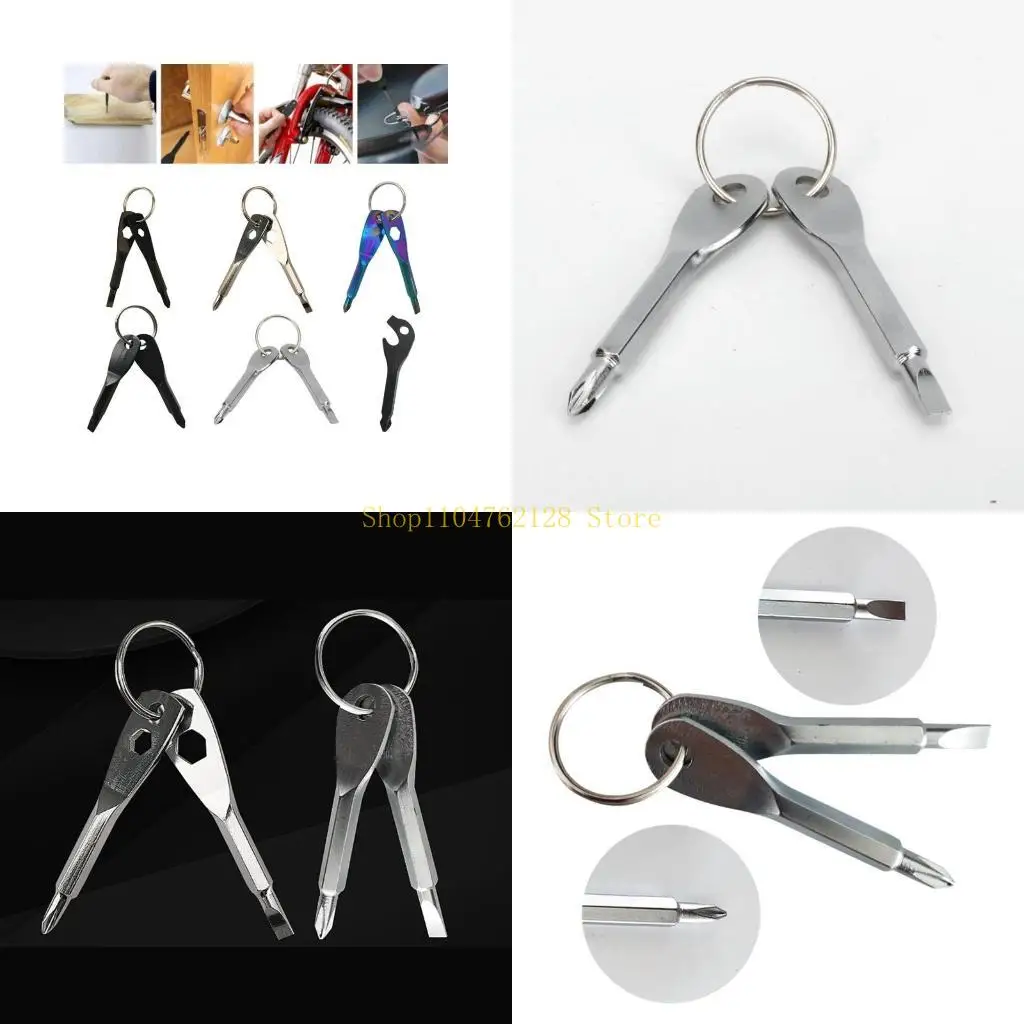 for Cr-V Steel Mini Multifunction Screwdriver for Key Slotted Screwdri best sale