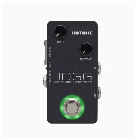 

New Hotone Jogg Sound Card Electric guitar Single Effects unit Recording Bass Instrument USB Device Singing Vstomp