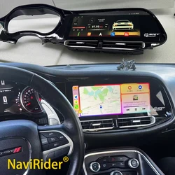 Android For Dodge Challenger Charger SRT Hellcat 2010-2024 Car Radio Video Multimedia Player Stereo GPS Navigation Head Unit DSP
