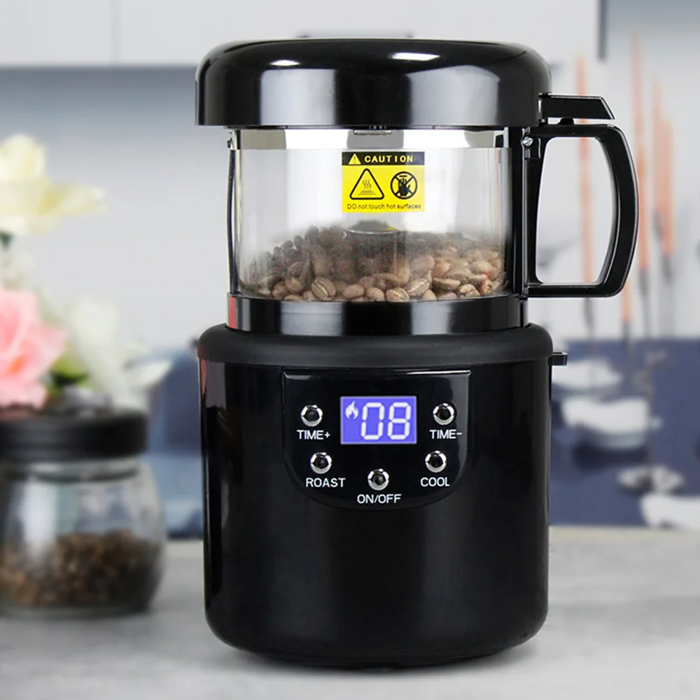 Tostador de café doméstico, máquina tostadora de café eléctrica automática, máquina tostadora para hornear granos de café de aire caliente
