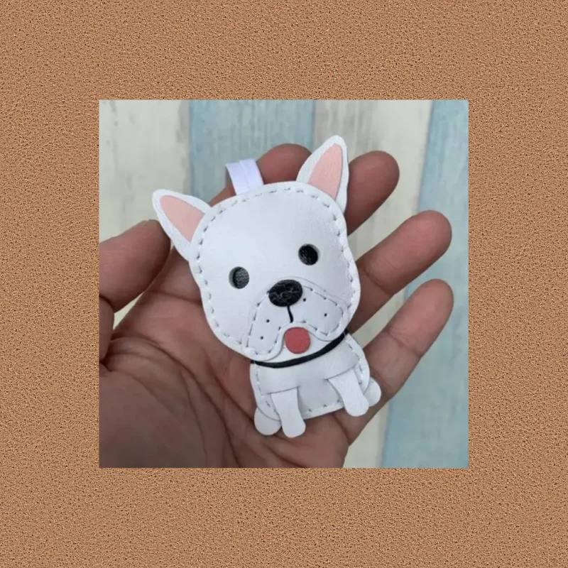 

Cute Puppy Pendant Leather Cutting Mold Handmade Leather Craft Ornament Tool