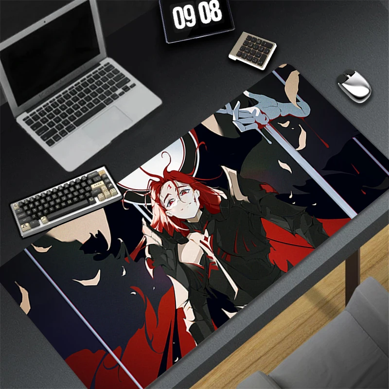 

Gaming Mouse Pad Design Non-slip Lord of the Mysteries Rubber Sewn Edge Desk Mat Keyboard Pad Gamers And Office Work Mousepad
