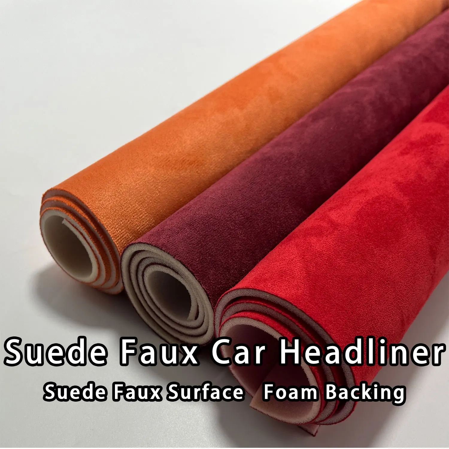 

Suede Car Headliner Car Roof Fabric Sponge Backing for Car Truck Interior Decoration DIY Auto Headliner Renovation 280x140cm