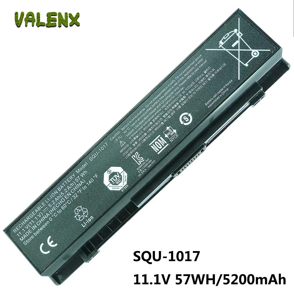 Valenx SQU-1007 SQU-1017 Laptop Battery For LG XNOTE P420 PD420 S535 S530 S430 CQU918 CQB914 EAC61538601