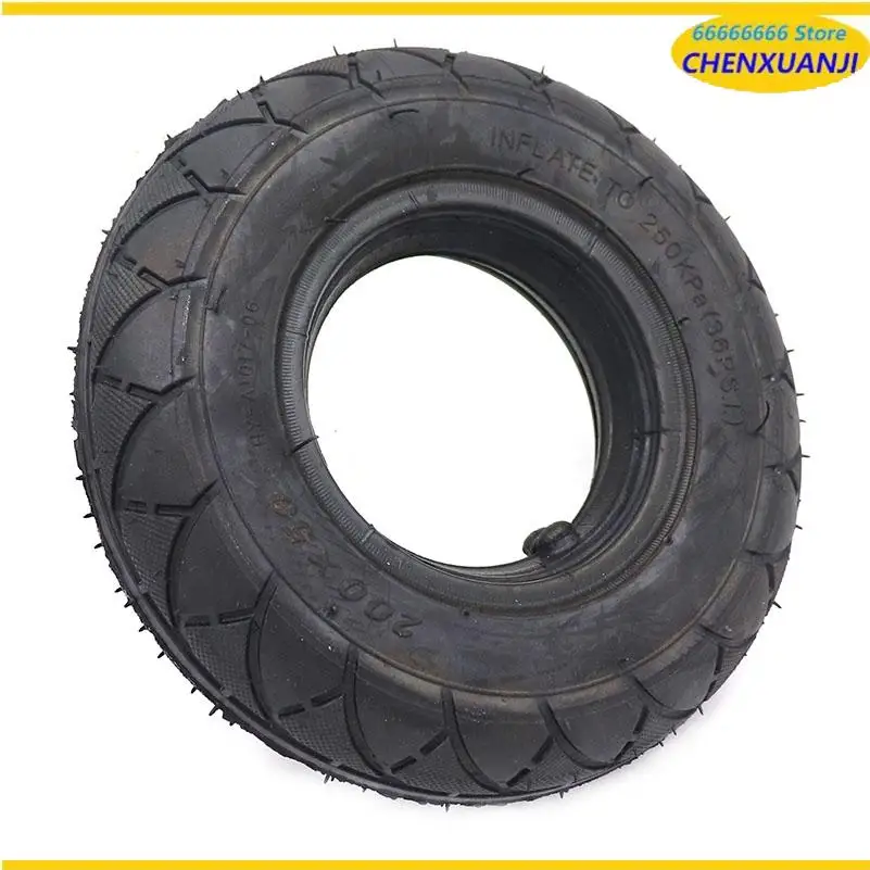 Nuevo scooter Eléctrico rueda delantera de 8 pulgadas rueda de llenado sólido resistencia de alta resistencia 200x50 neumático sólido