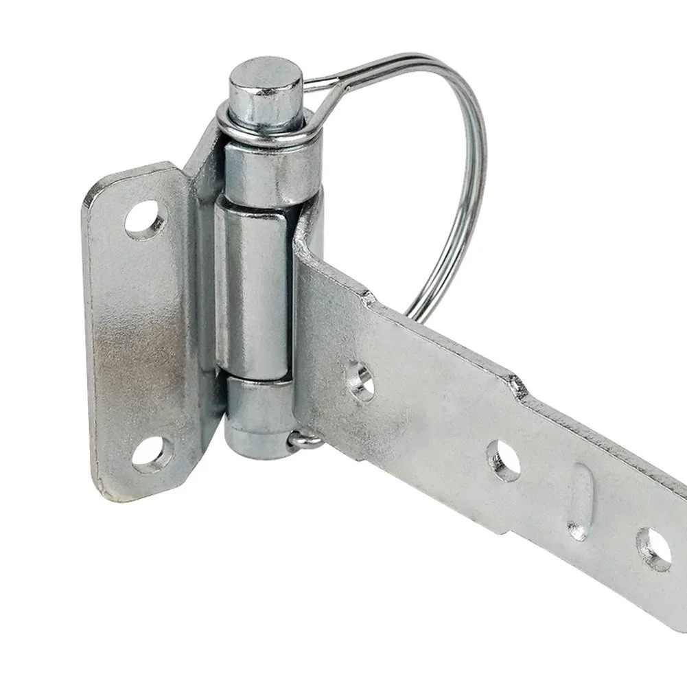 Zinc Treated D Type Removable Steel Hinges for Heavy Duty Trailer Truck Horse Trailer and Utility Applications