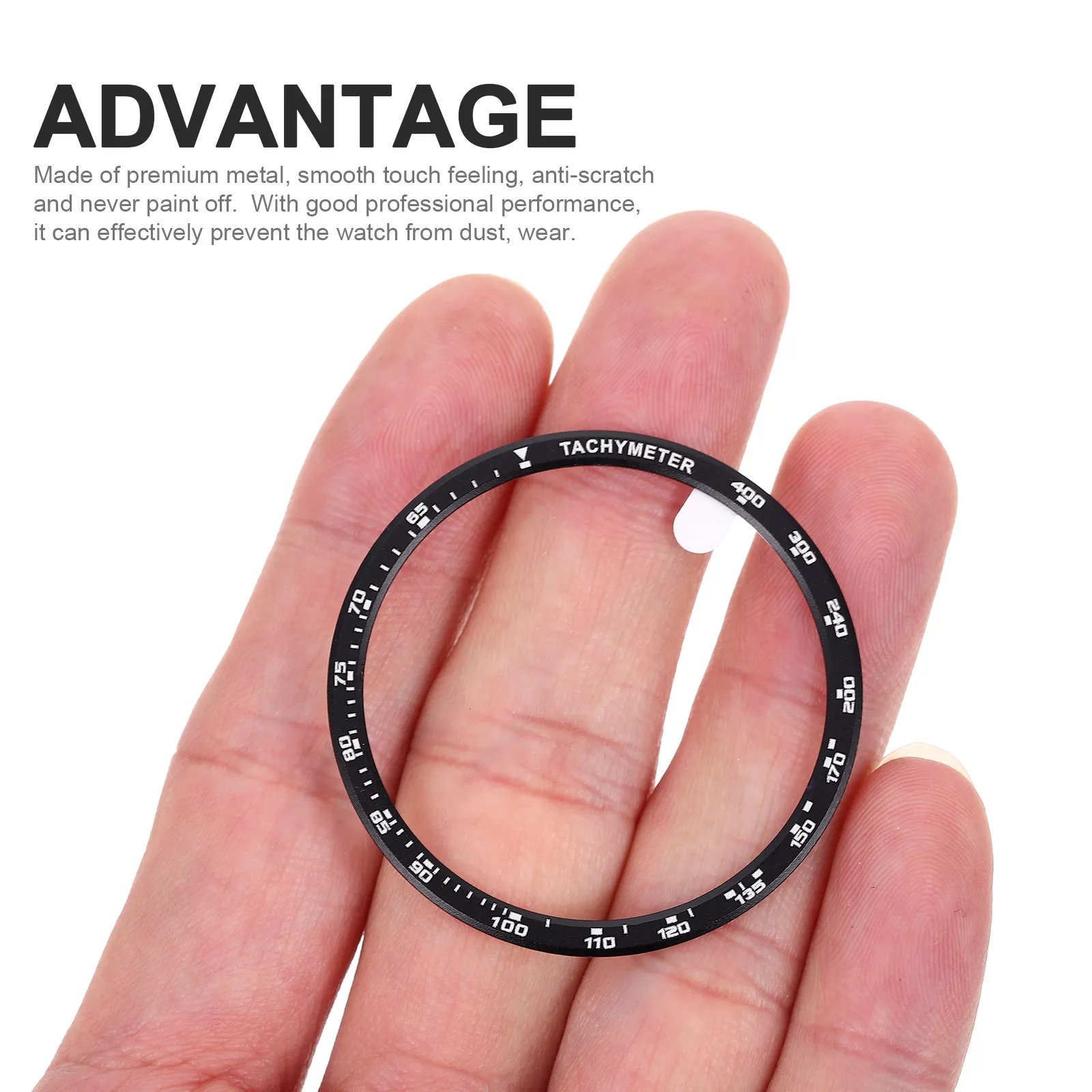 

Metal Bezel Ring Premium Anti Scratch Protector Compatible Watch4 Smartwatch Bezel Cover Watch Accessories