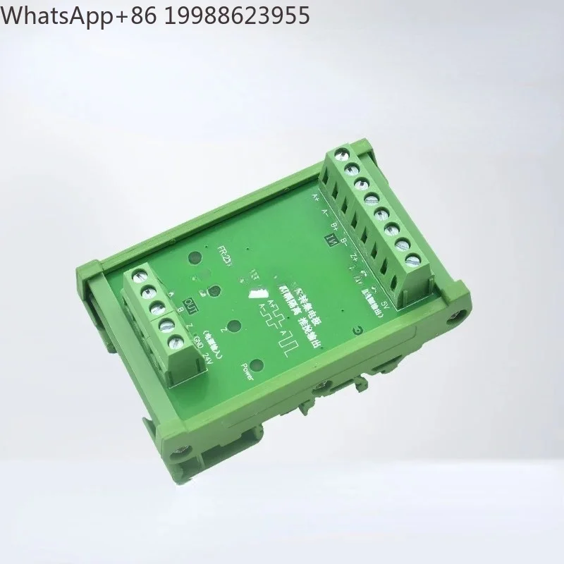 Differential to Collector Single-ended Signal Converter TTL to HTL Encoder High-speed Signal Converter