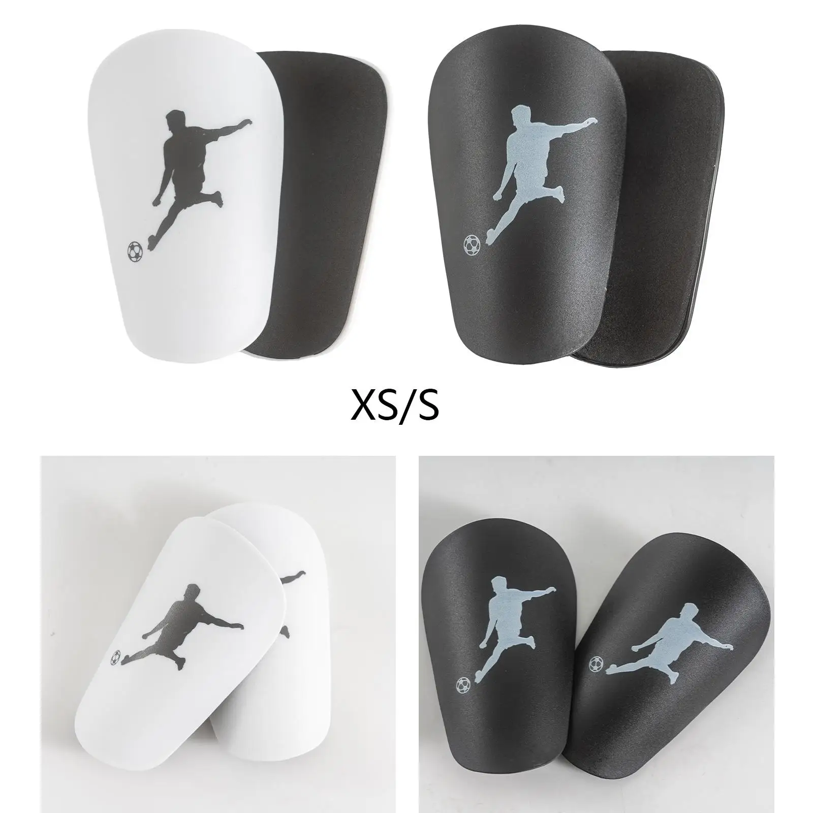 

2x Mini Soccer Shin Guards Accessories Gear Shin Protection for Outdoor Boys