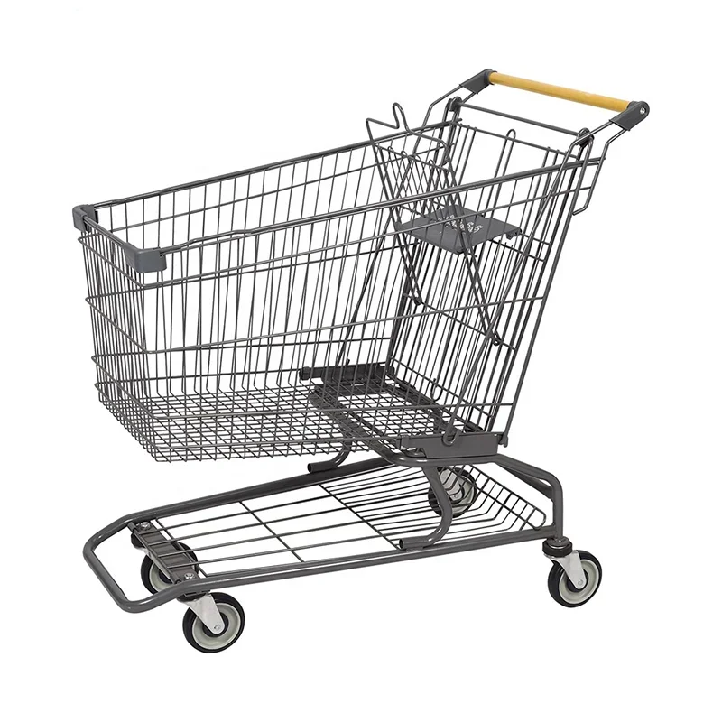 Grocery Shopping Truck Supermarket Metal Used Shopping Trolley