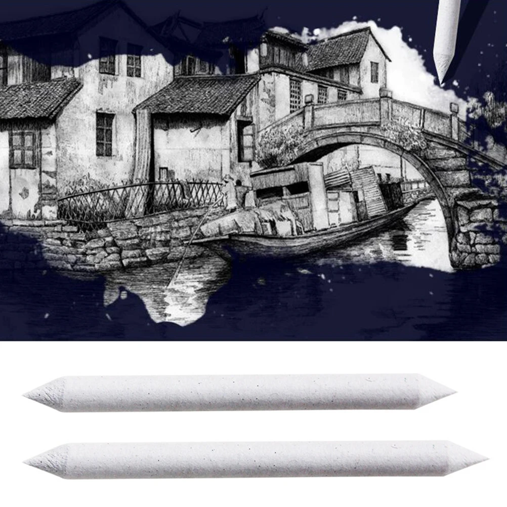 

15 Pcs Correction Pen Set Stumps and Tortillions Paper Blending Art Drawing Tree Student