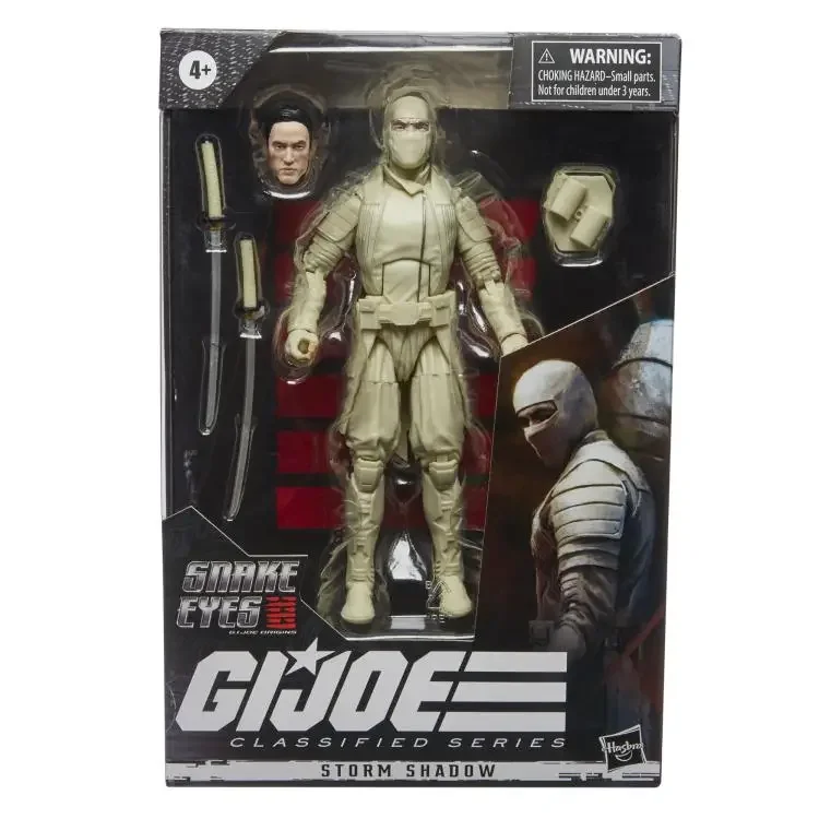 New In Stock Gijoe Movie Version 6 Inch Action Figure Snake Eyes Baroness Agent Scarlett White Ghost Action Figure Model Doll