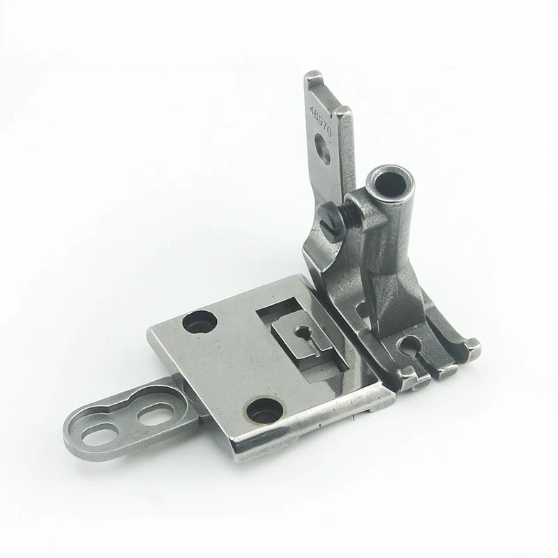 Golden Wheel 335 Small-Hook High-Arm Topstitching Set: Grooved Plate, Feed Dog & Twin Presser Foot (Industrial Parts) view 5
