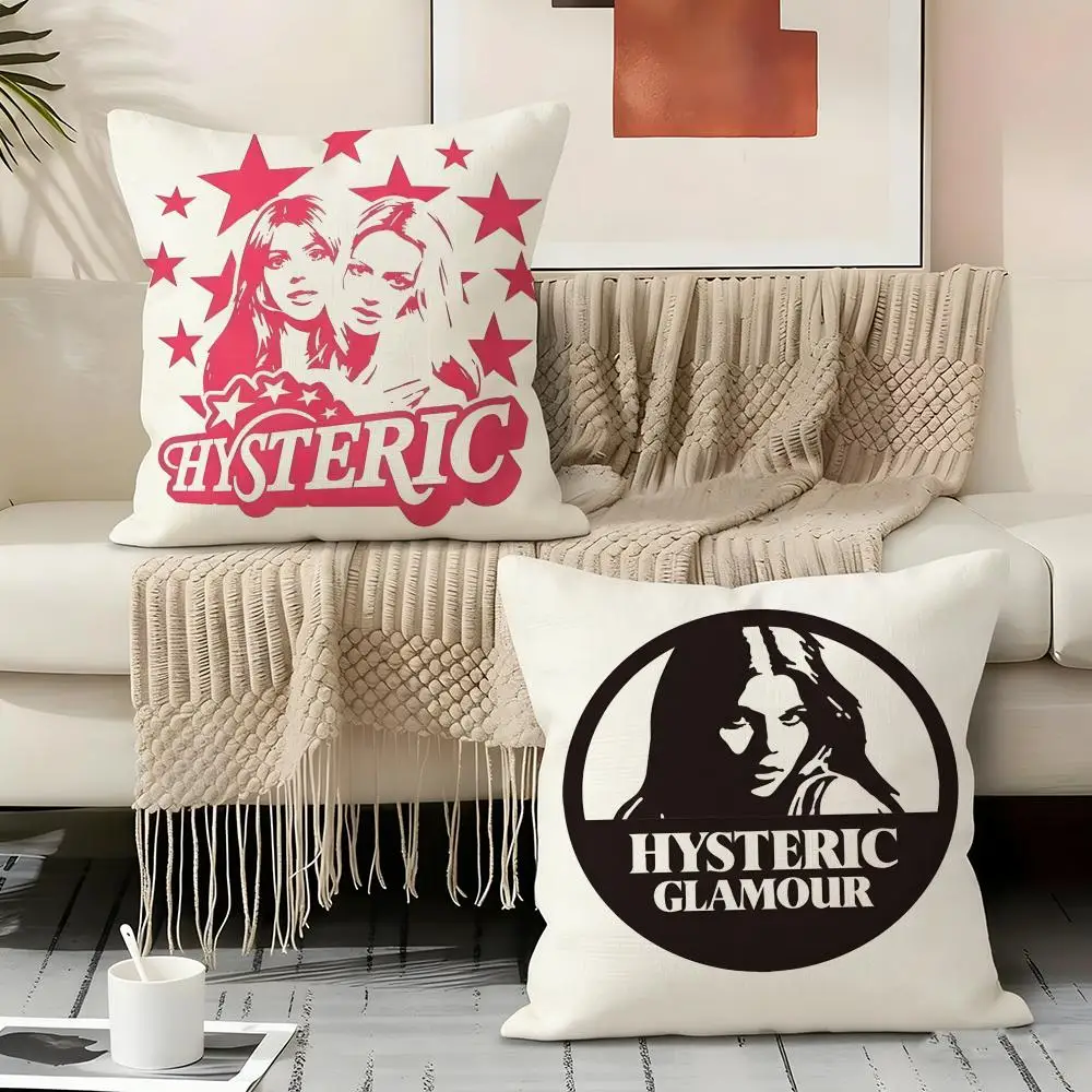 H-Hysteric G-Glamour FASHION Pillow Case Pillowcase, Double-sided Printed, Sofa Cushion, Bedroom Headboard Pillow