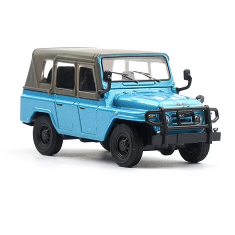 Diecast 1:64 Scale Beijing 2020 Off Road Vehicle Alloy Car Model Finished Product Simulation Toy Gift Static Model Display