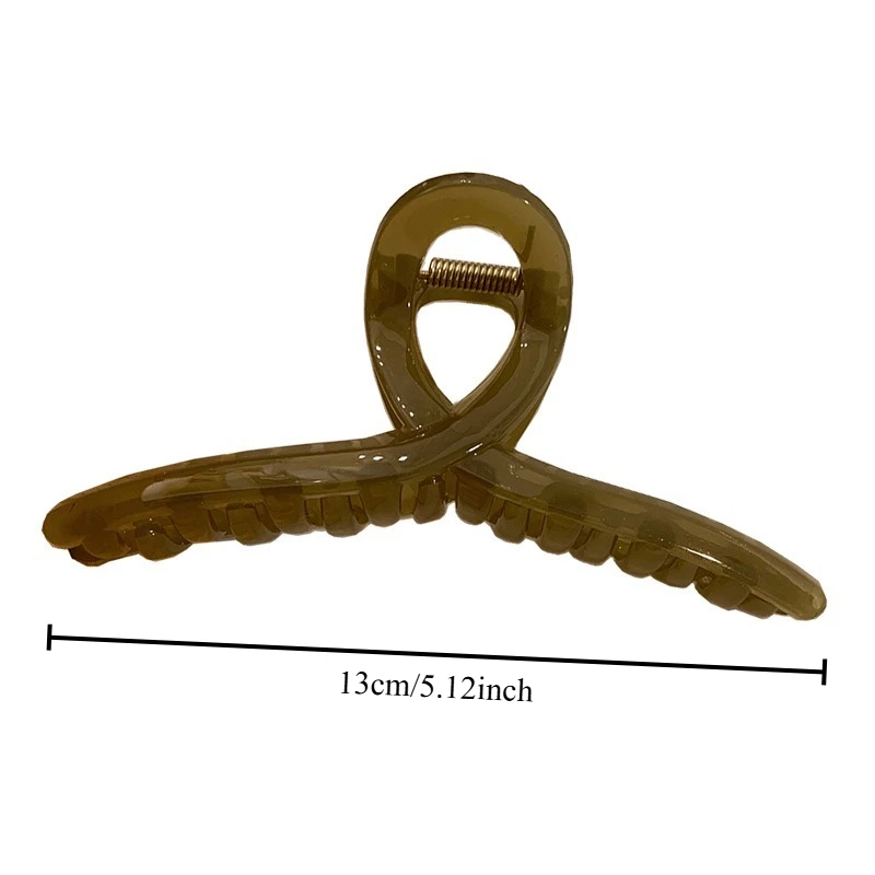 Classic Minimalist French Style Large Claw Clips With Graceful Temperament Streamlined Design Highlights Understated Elegance.