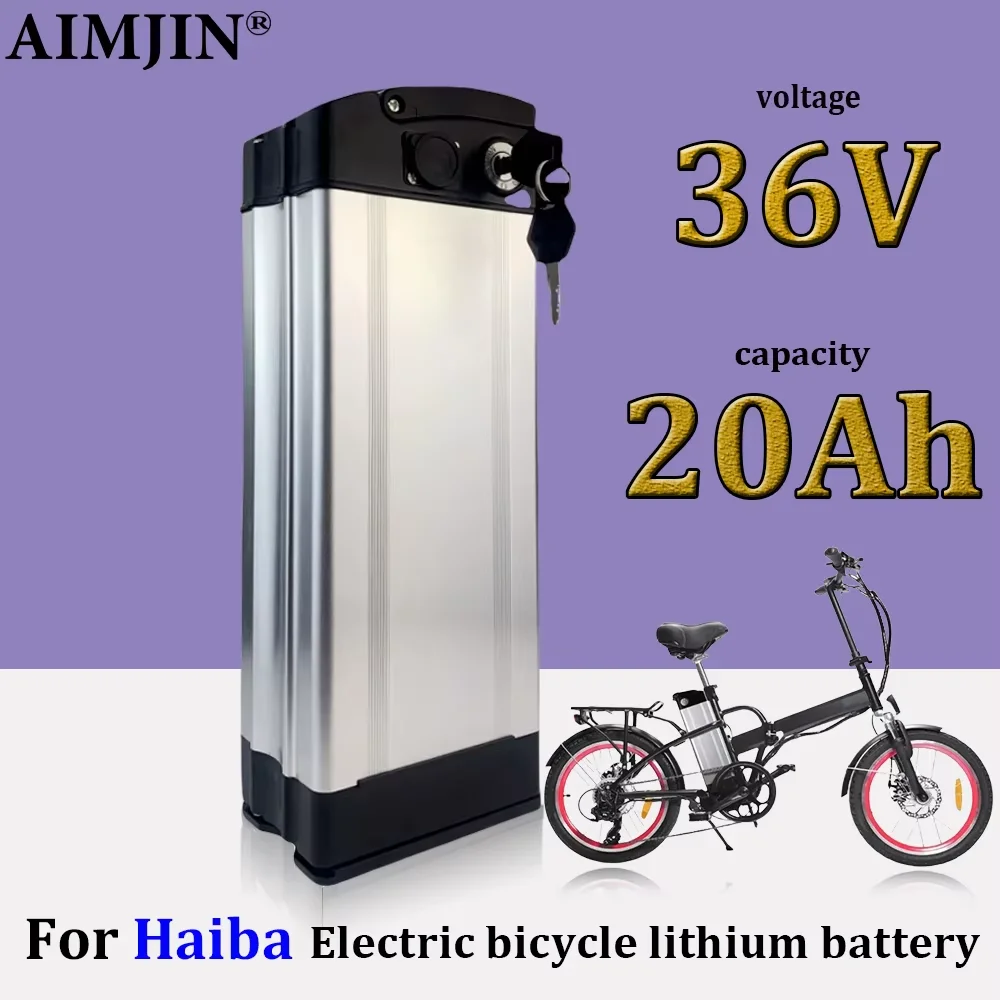 

36V 20000mAh Portable Haiba Battery, Suitable For High-power 500-1000W Lithium Aluminum Shell of Electric Bicycle