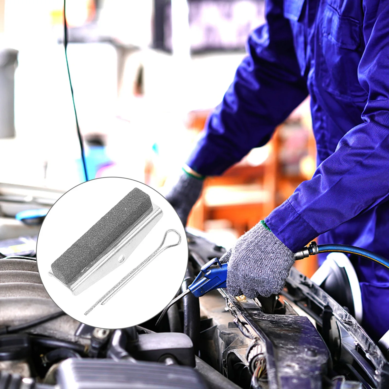 

3 set Engine Replacement Stones Metal Brake Cylinder Honing Stones For Cleaning Polishing Cylinder Walls Automotive Repair Tool