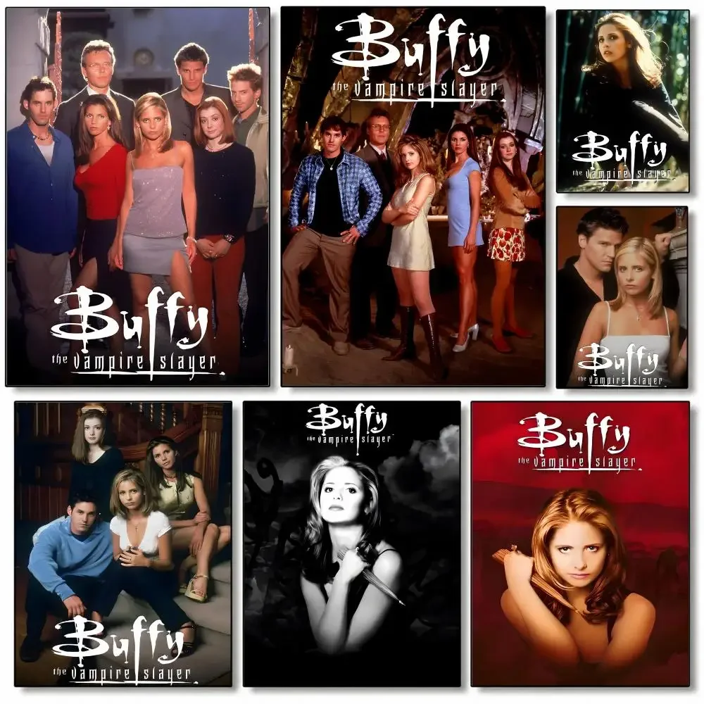 Buffy the Vampire Slayer TV Series Poster High Quality Wall Art for Home Bedroom Living Hallway Perfect Gift
