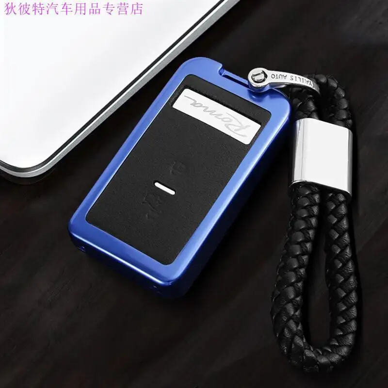 

For Ferrari New Roma Sf90 296 Aluminum Alloy Key Case Key Chains Car Accessories (Key Case for Car