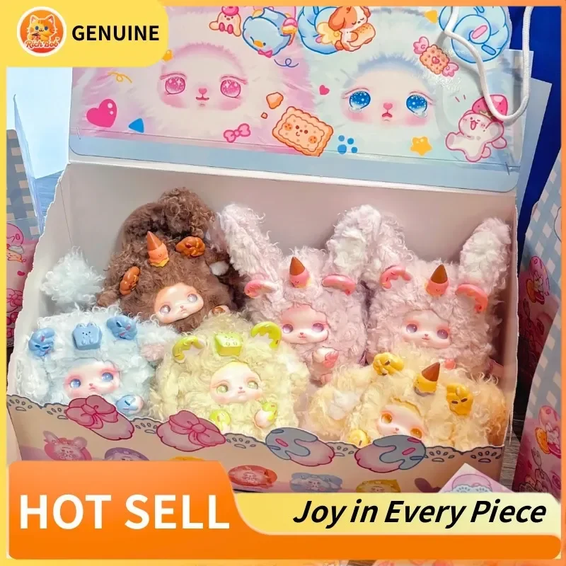 

Genuine Loloan Blind Box Dessert Series Vinyl Kawaii Doll Designer Collectable Desktop Decorative Trendy Ornaments Birthday Gift