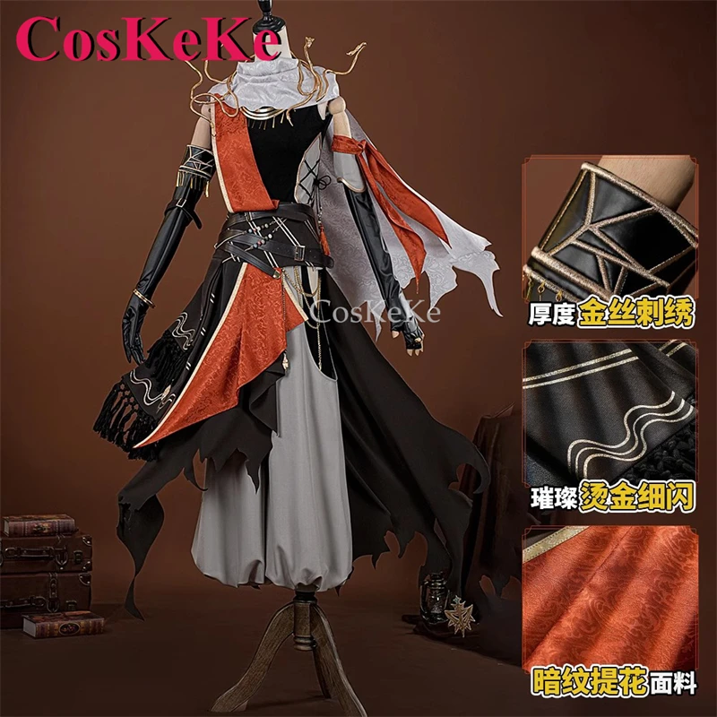 CosKeKe Naib Subedar/Mercenary Cosplay Game Identity V Costume Fancy World Fashion Uniform Activity Party Role Play Clothing New