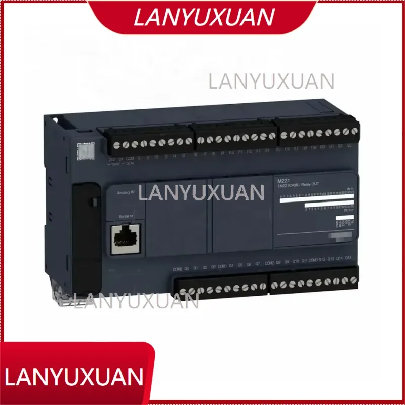 Schneider-brand Modicon M221 PLC Logic Controller 40 Points Relay Output Module TM221C40R 24V PLC Programming