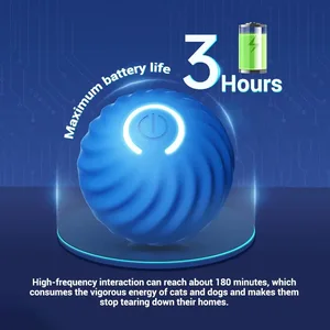 Smart toy ball for dogs, automatic electronic interactive training, rechargeable sports ball (including shell replacement) 8 Main Dog Sales - №2