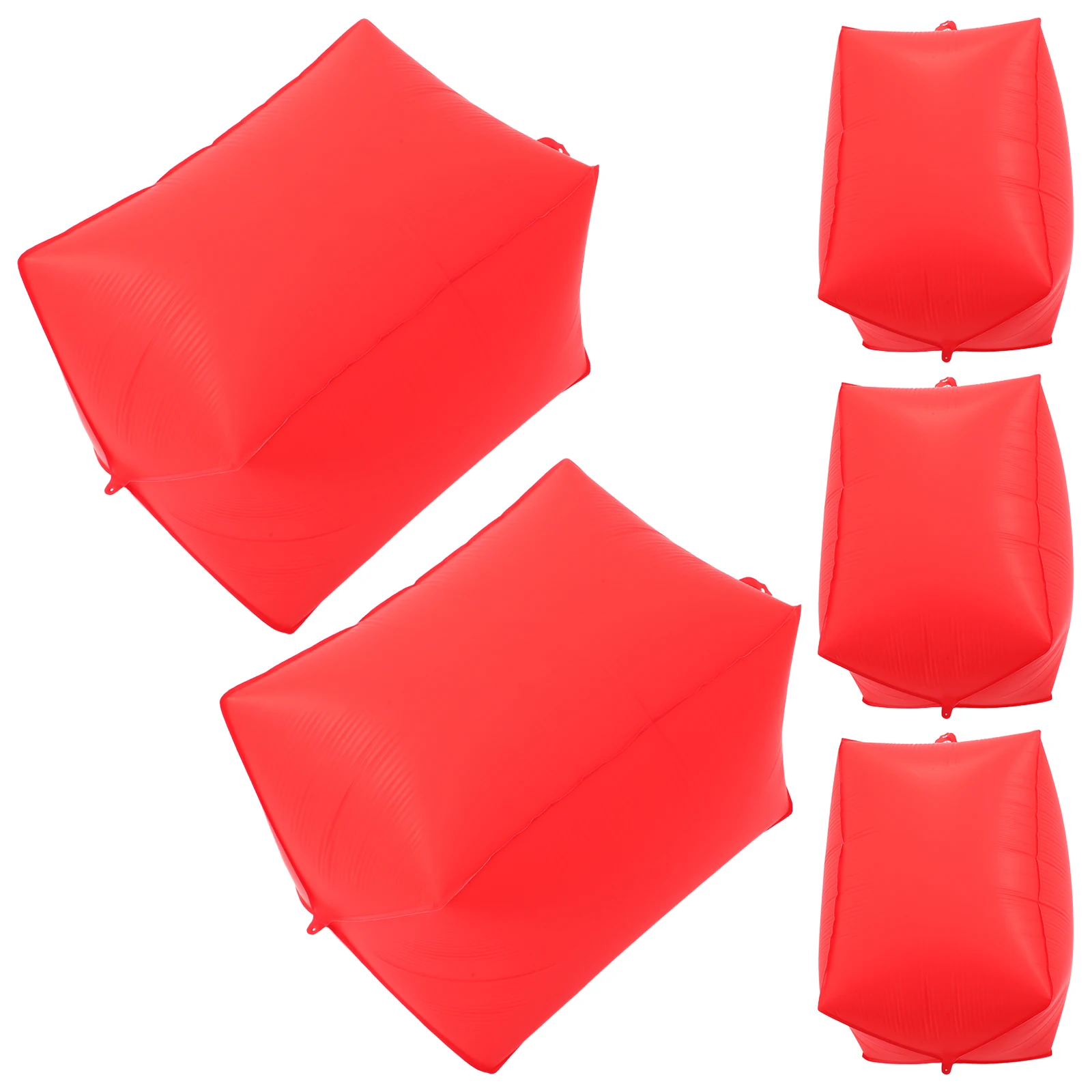 

5 Pcs Inflatable Decors Decorative Square Modeling Decorate