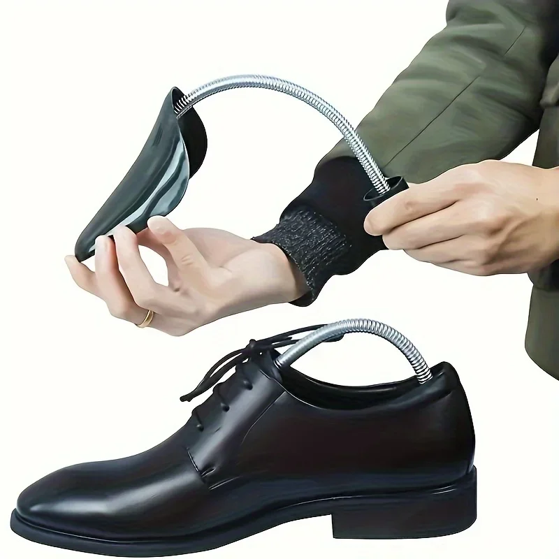 1 Pair Men and Women Plastic Shoe Tree Adjustable Shoe Stretcher Shaper Boot Holder Boot Household Shoe Trees Support Stretcher