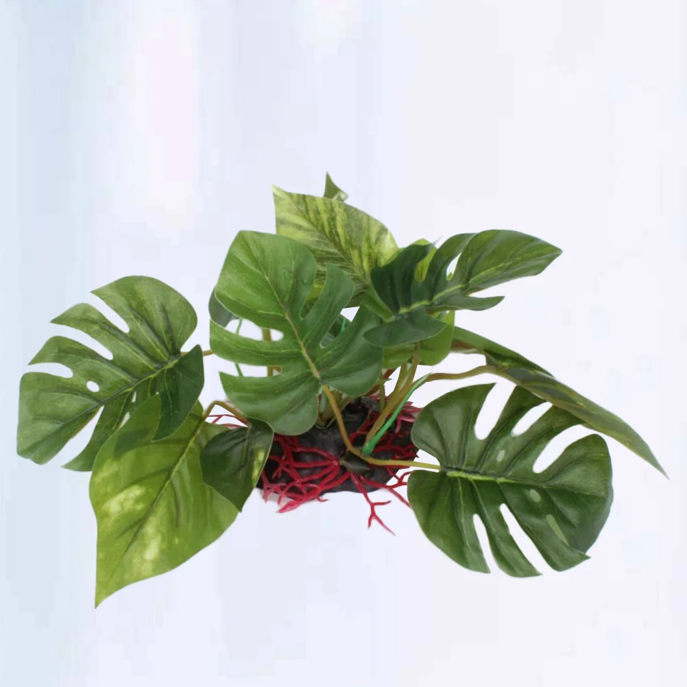 

Simulation Fish Tank Plant Realistic Aquarium Artificial Plant Decor Premium Material No Effect on Water Quality Natural Looking